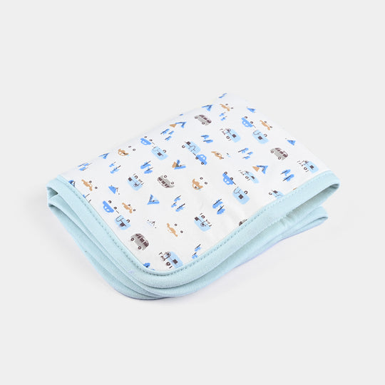 Baby Changing Sheet 13*16 Car |  Blue