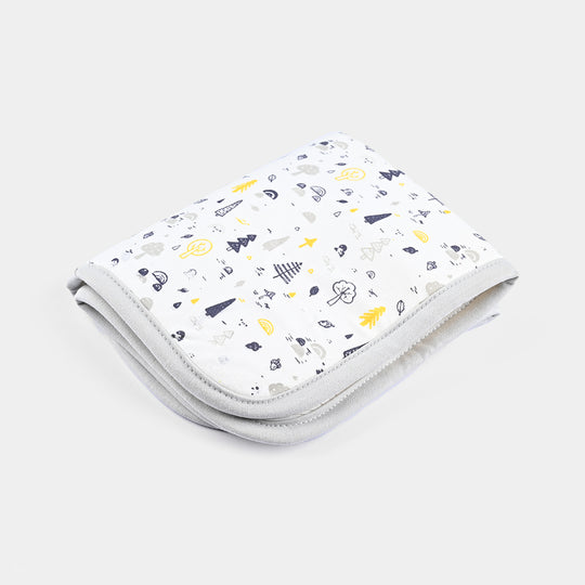Baby Changing Sheet 13x16 Tree | Light Grey