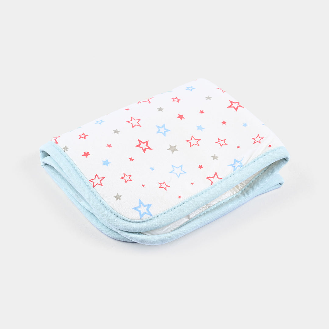 Baby Changing Sheet 13x16 Star |  Blue