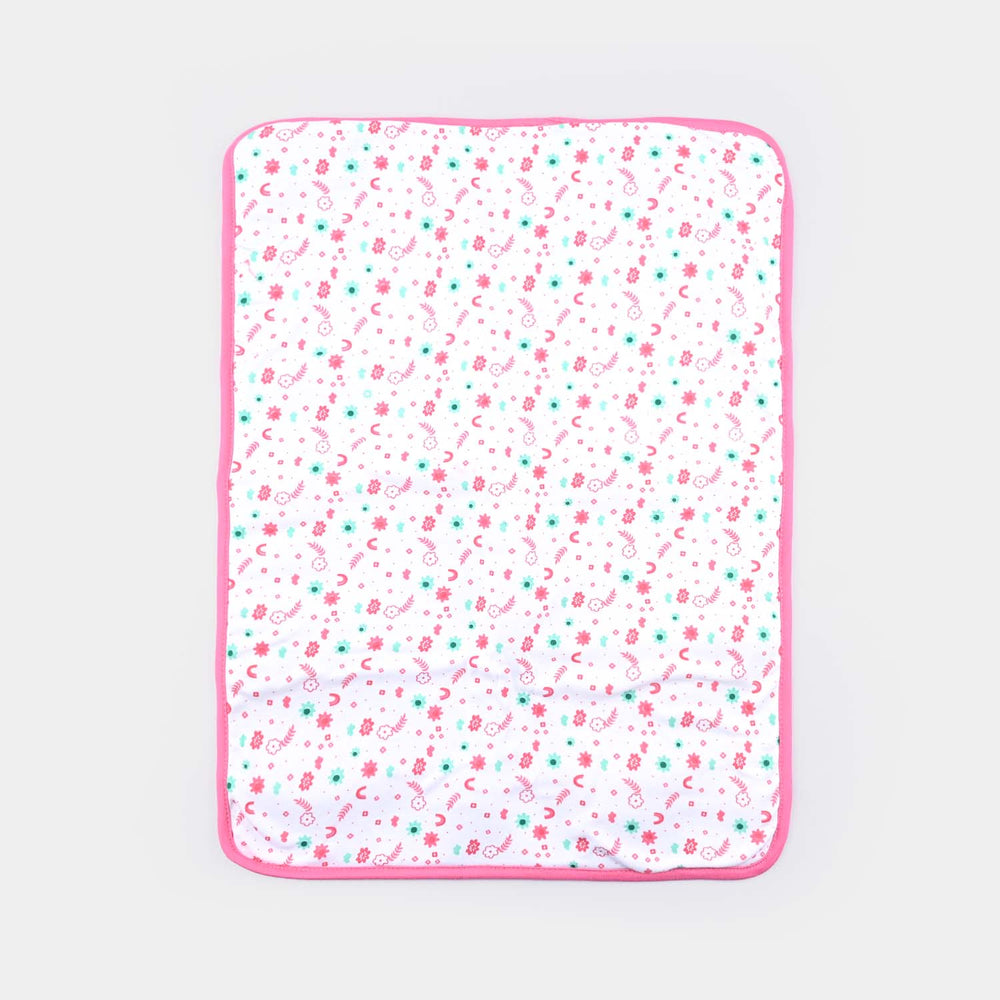 Baby Changing Sheet Flower | Pink