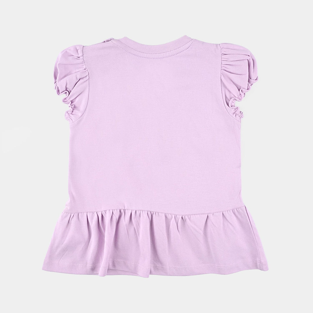Infant Girls Cotton Jersey Knitted Frock Good Times