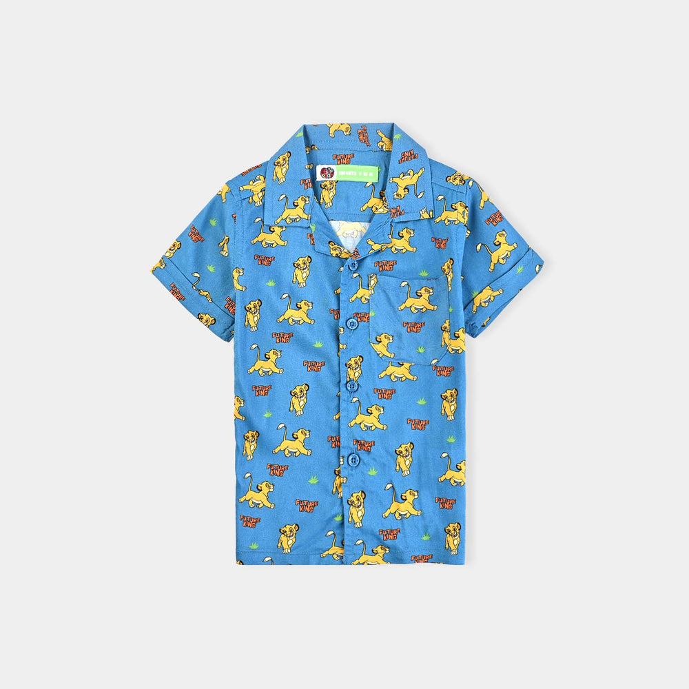 Infant Boys Viscose 2 Pc Suit-Teal