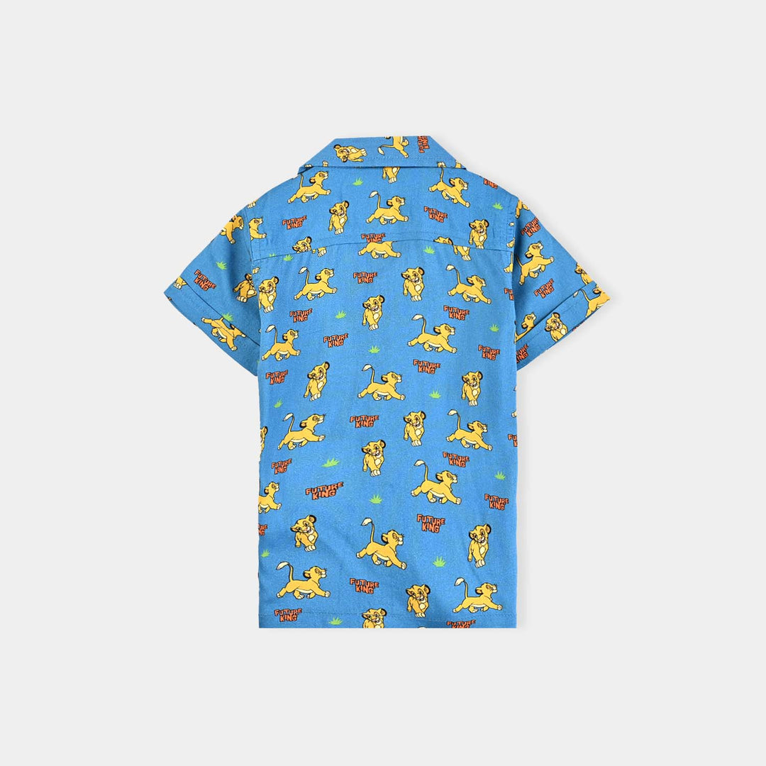 Infant Boys Viscose 2 Pc Suit-Teal