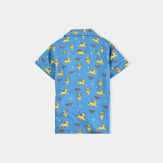 Infant Boys Viscose 2 Pc Suit-Teal