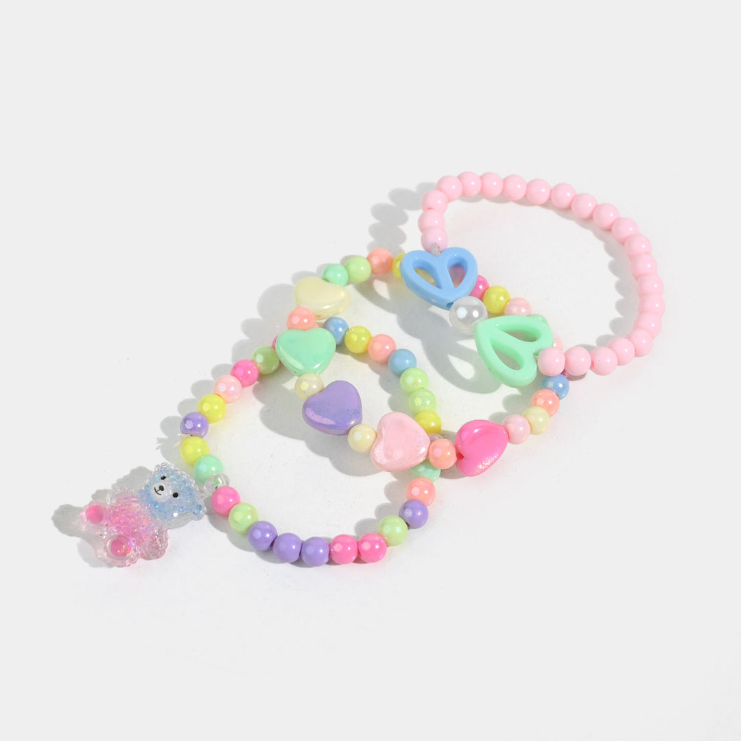 Girls Charm Beaded Bracelets
