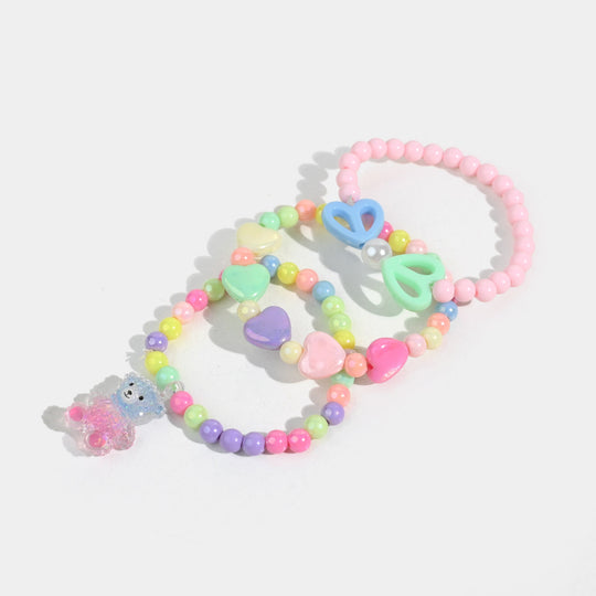 Girls Charm Beaded Bracelets