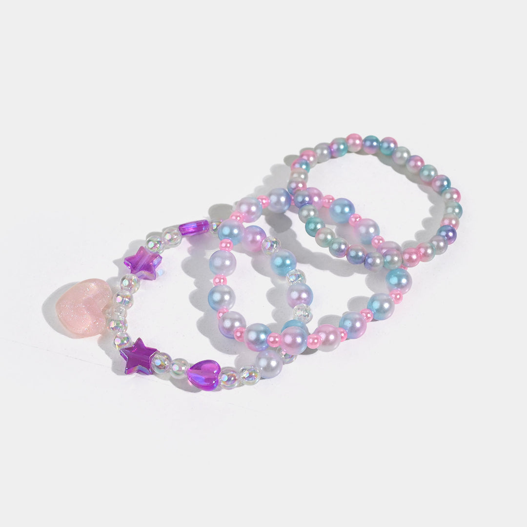 Girls Charm Beaded Bracelets
