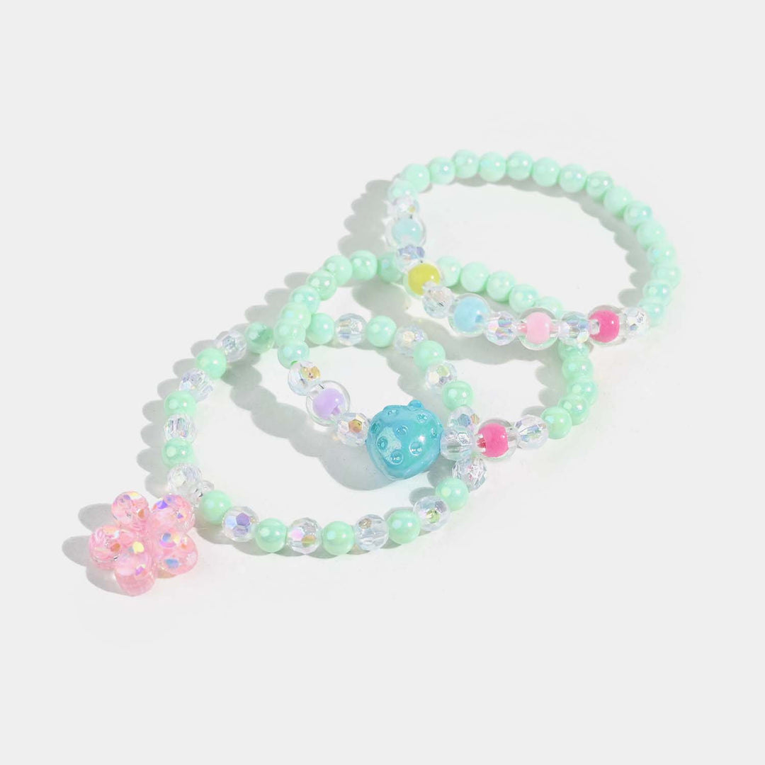 Girls Charm Beaded Bracelets