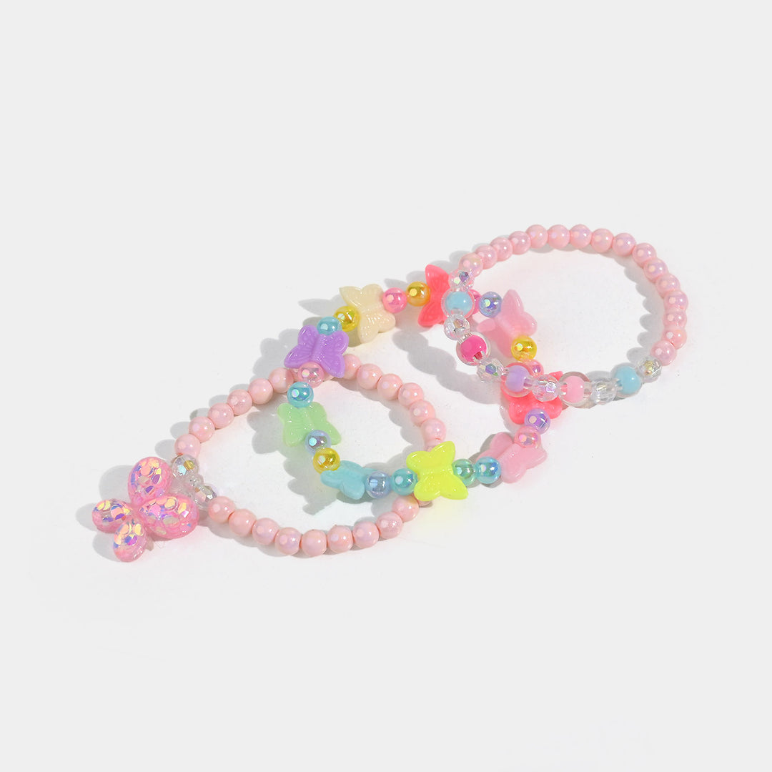 Girls Charm Beaded Bracelets