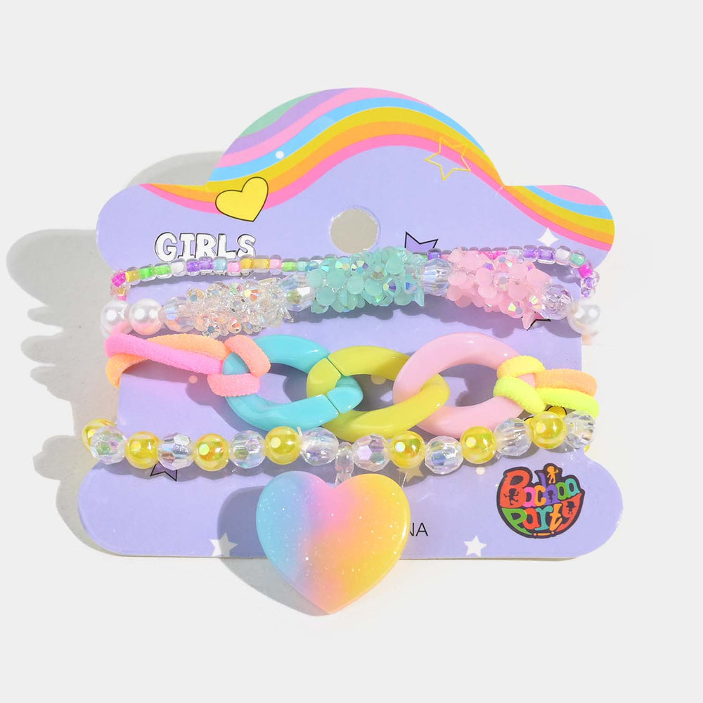 Girls Charm Beaded Bracelets