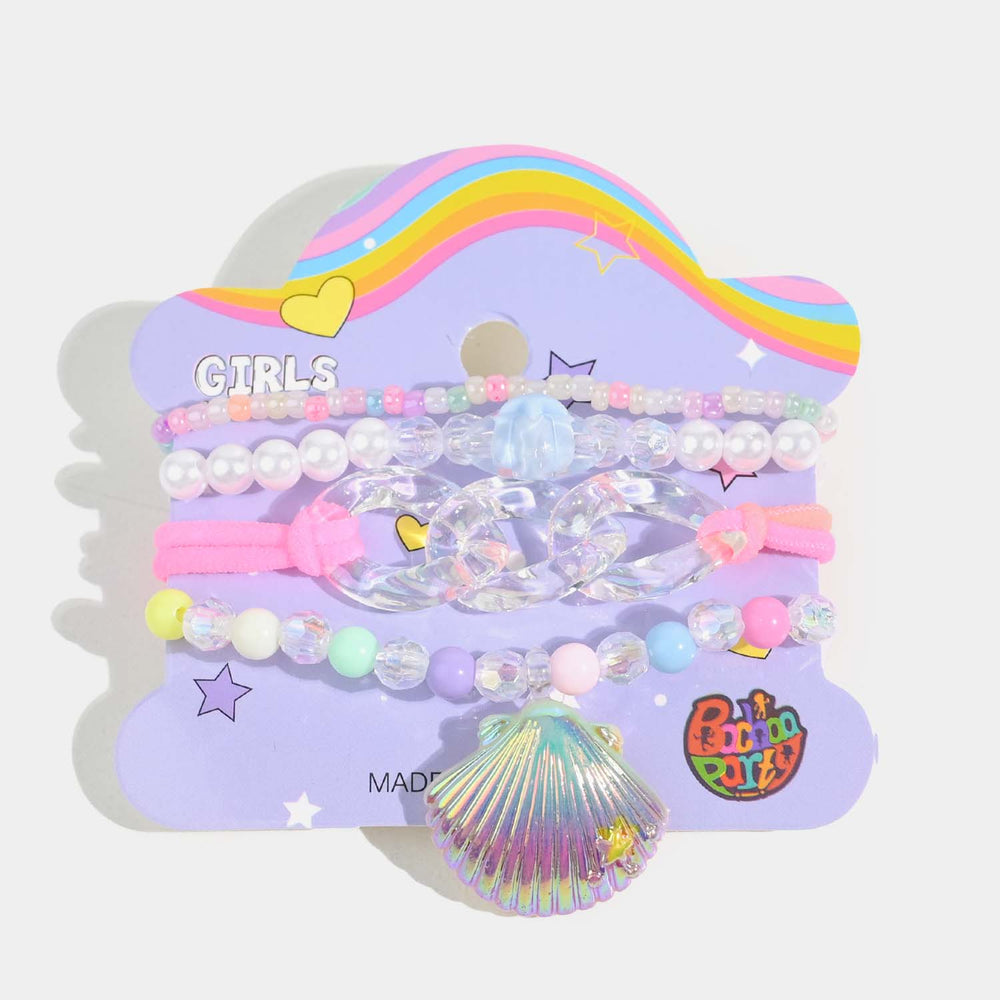 Girls Charm Beaded Bracelets