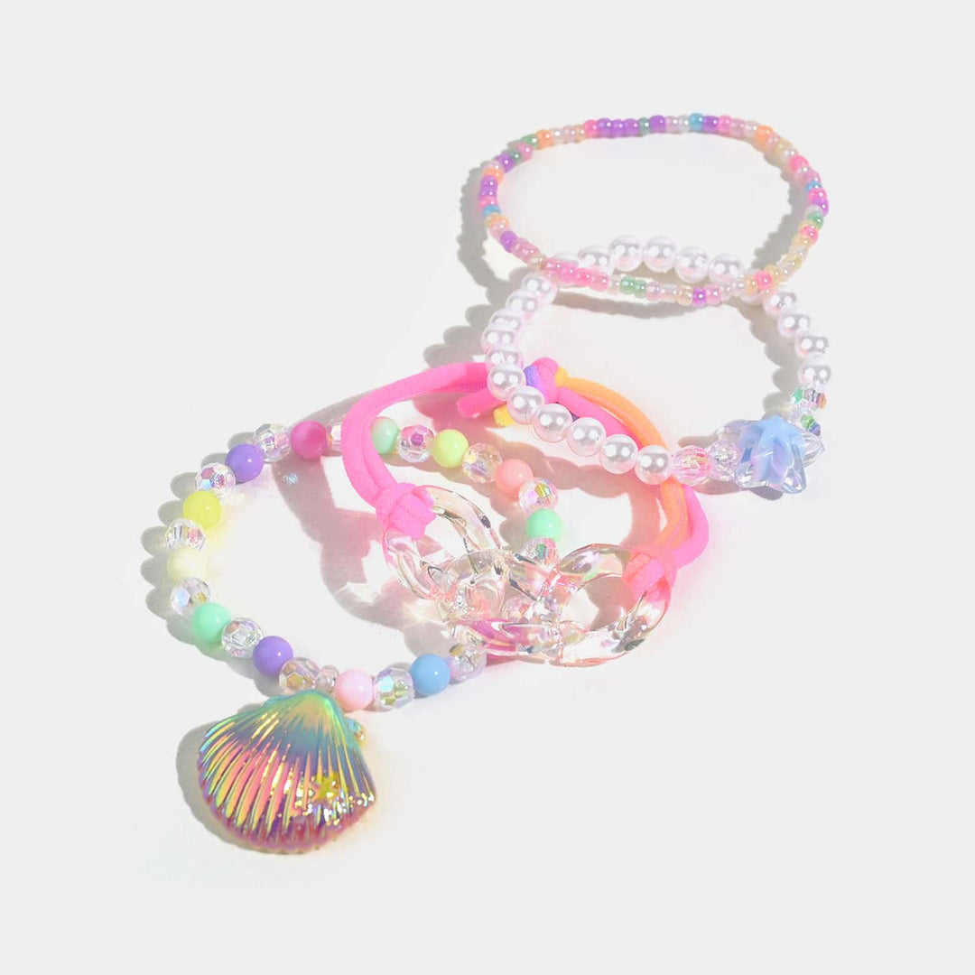 Girls Charm Beaded Bracelets