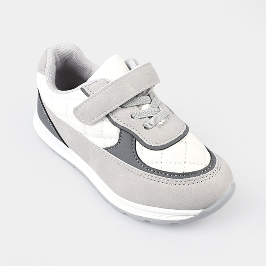 Boys Joggers 1016-3-Grey/White