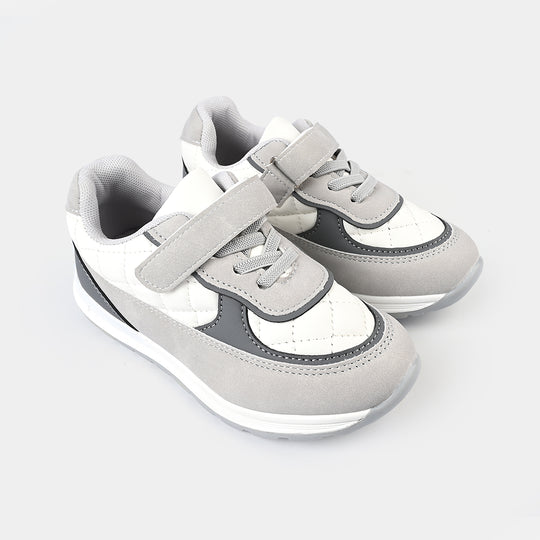Boys Joggers 1016-3-Grey/White