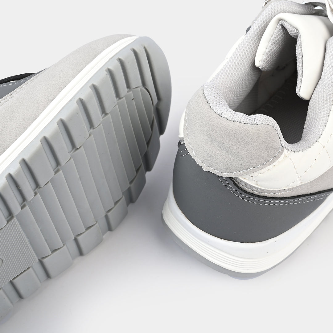 Boys Joggers 1016-3-Grey/White