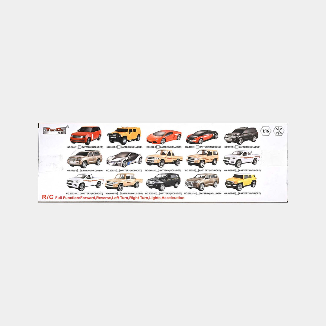 Remote Control Model Car For Kids