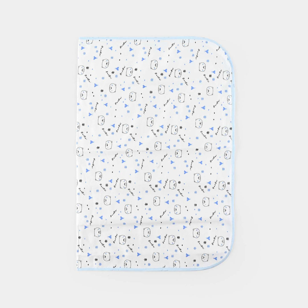 Baby Changing Sheet 96x72  Blue