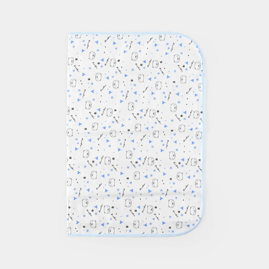 Baby Changing Sheet 96x72  Blue