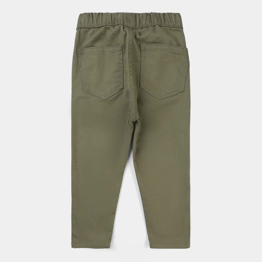 Boys Cotton Twill Pants