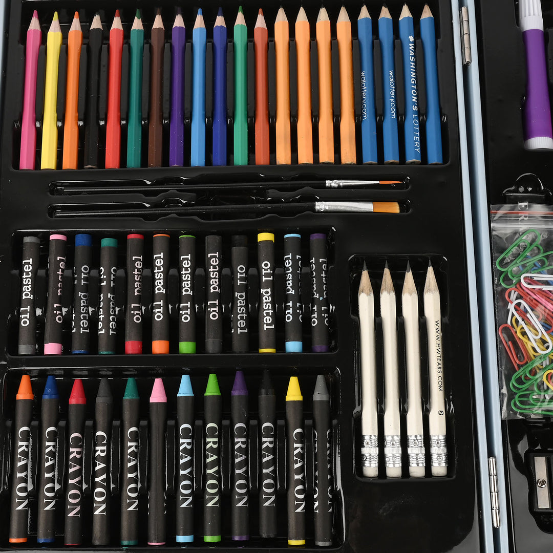 Beautiful Drawing & Color Art kit 128 Pcs