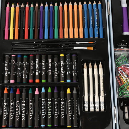 Beautiful Drawing & Color Art kit 128 Pcs