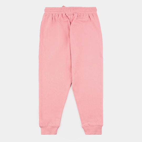 Girls Jersey Pyjama (Basic) - Pink