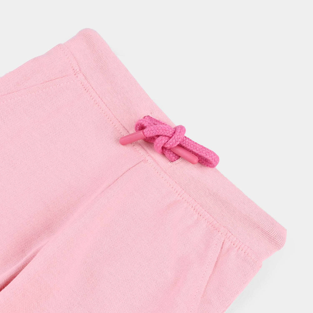 Infant Girls Cotton Terry Sleeping Pyjama Rabbit-C.Pink