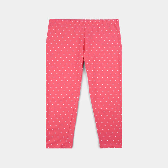 Infant Girls Poly Cotton Jersey Night Suit