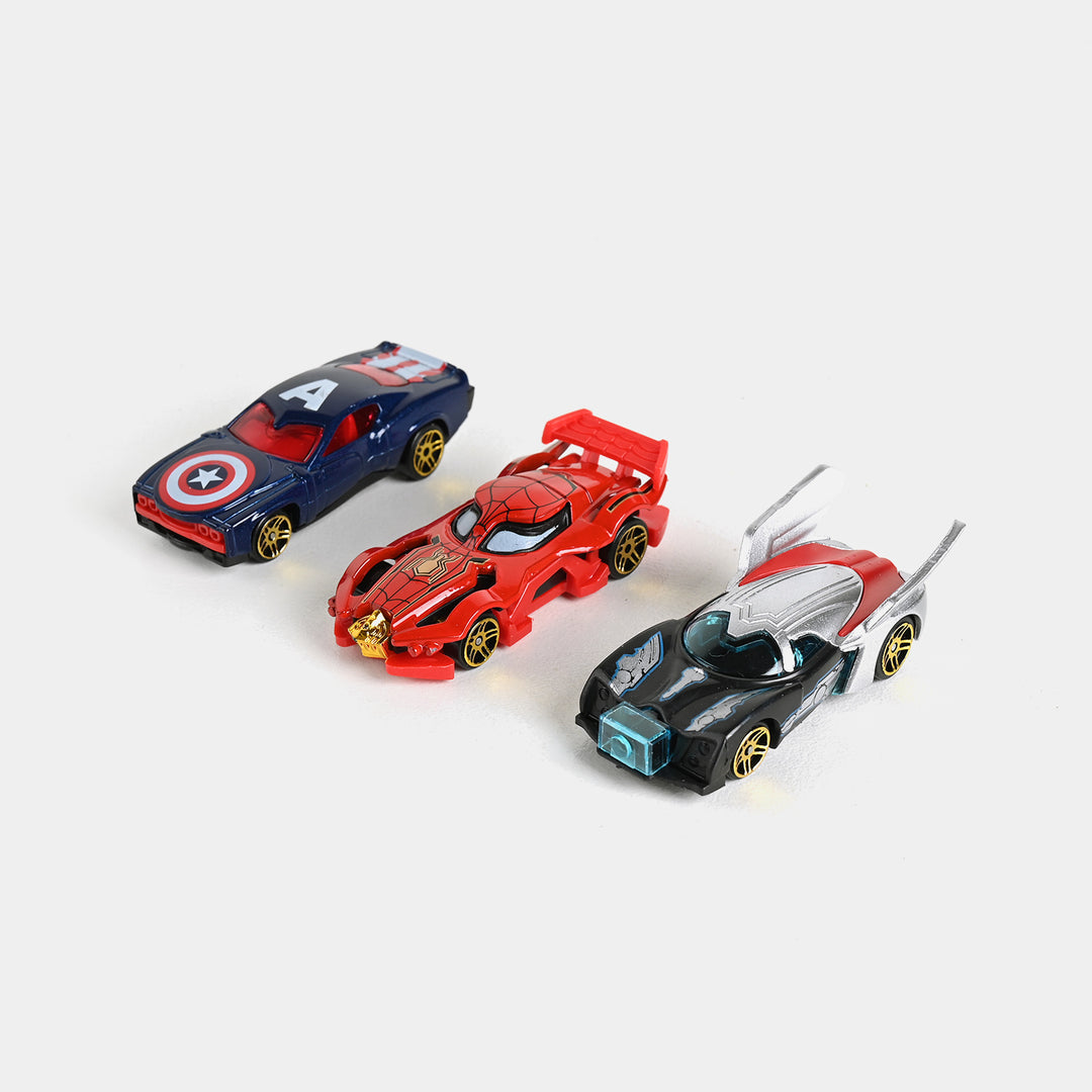 Die-Cast Model Cars Alloy 3Pcs Set