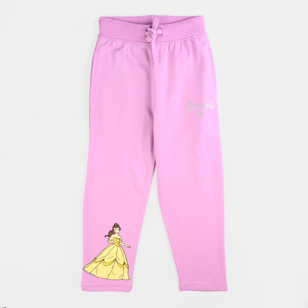 Girls Jersey/Terry Pyjama Blooming-Hot Pink