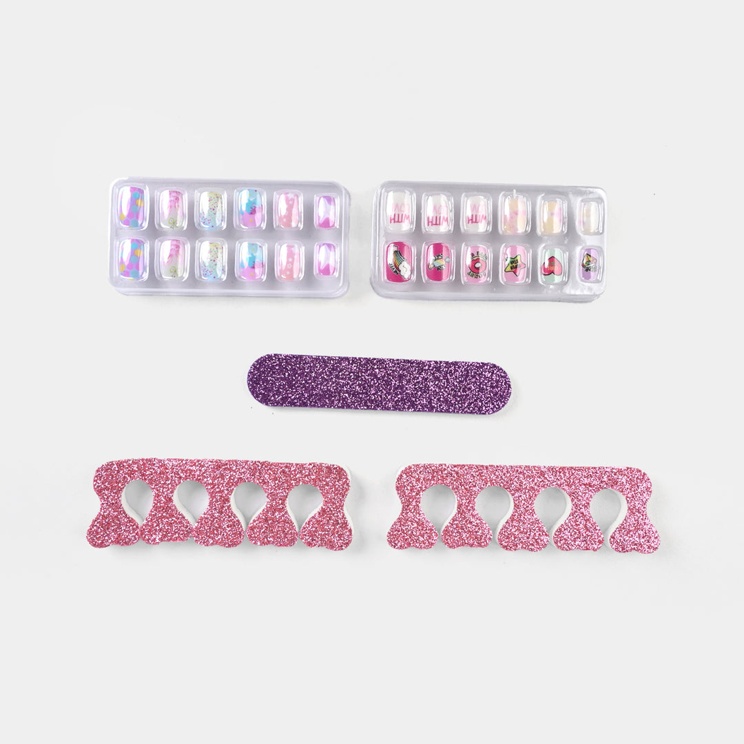 Nail Art Fashion Kit Play Set for Girls