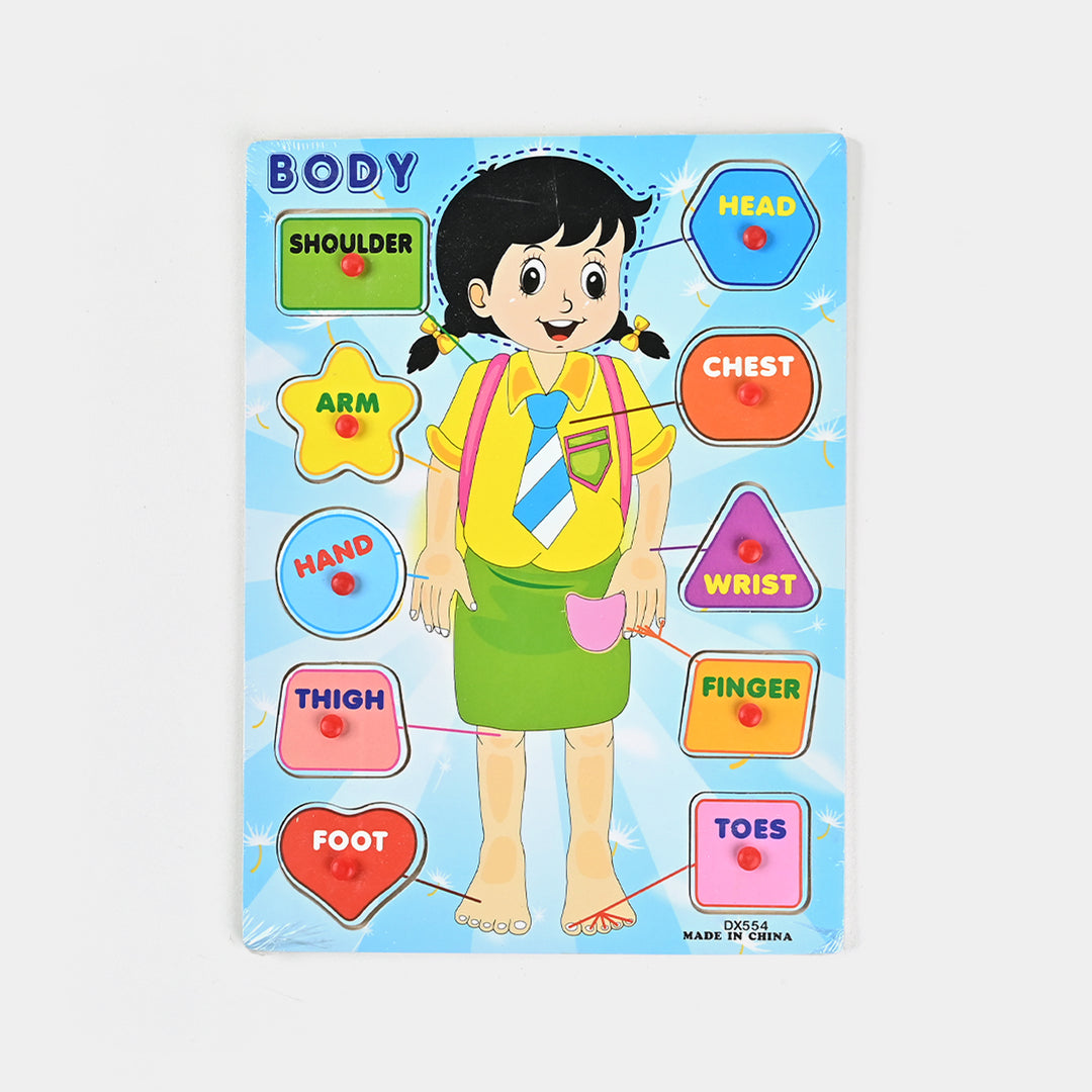 Wooden Puzzle Sheet for Kids