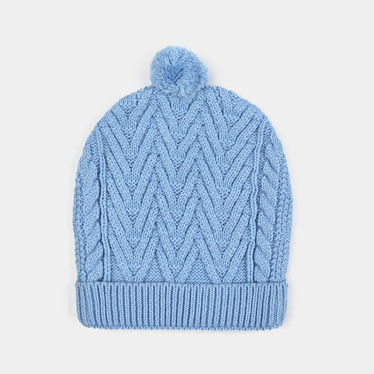Infant Boys Acrylic Suit-Cabling - L.Blue