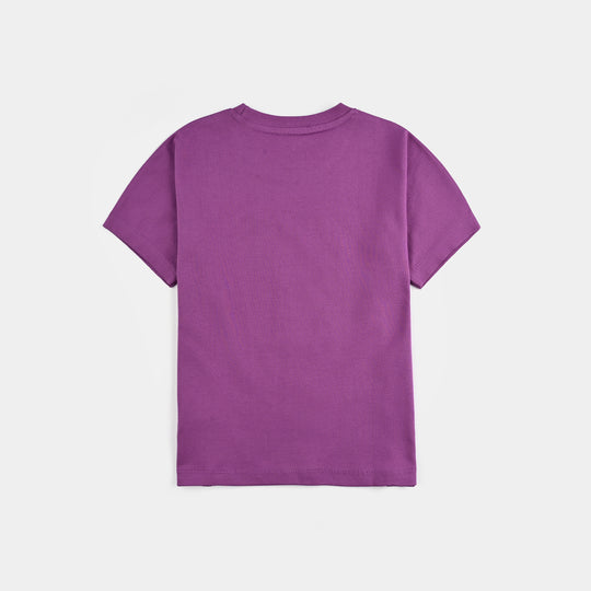 Infant Girls Cotton Jersey T-Shirt Little Mermaid