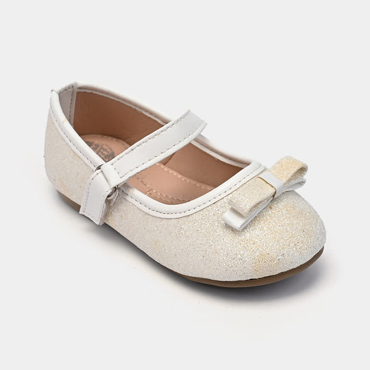 Girls Pumps 11-73-White