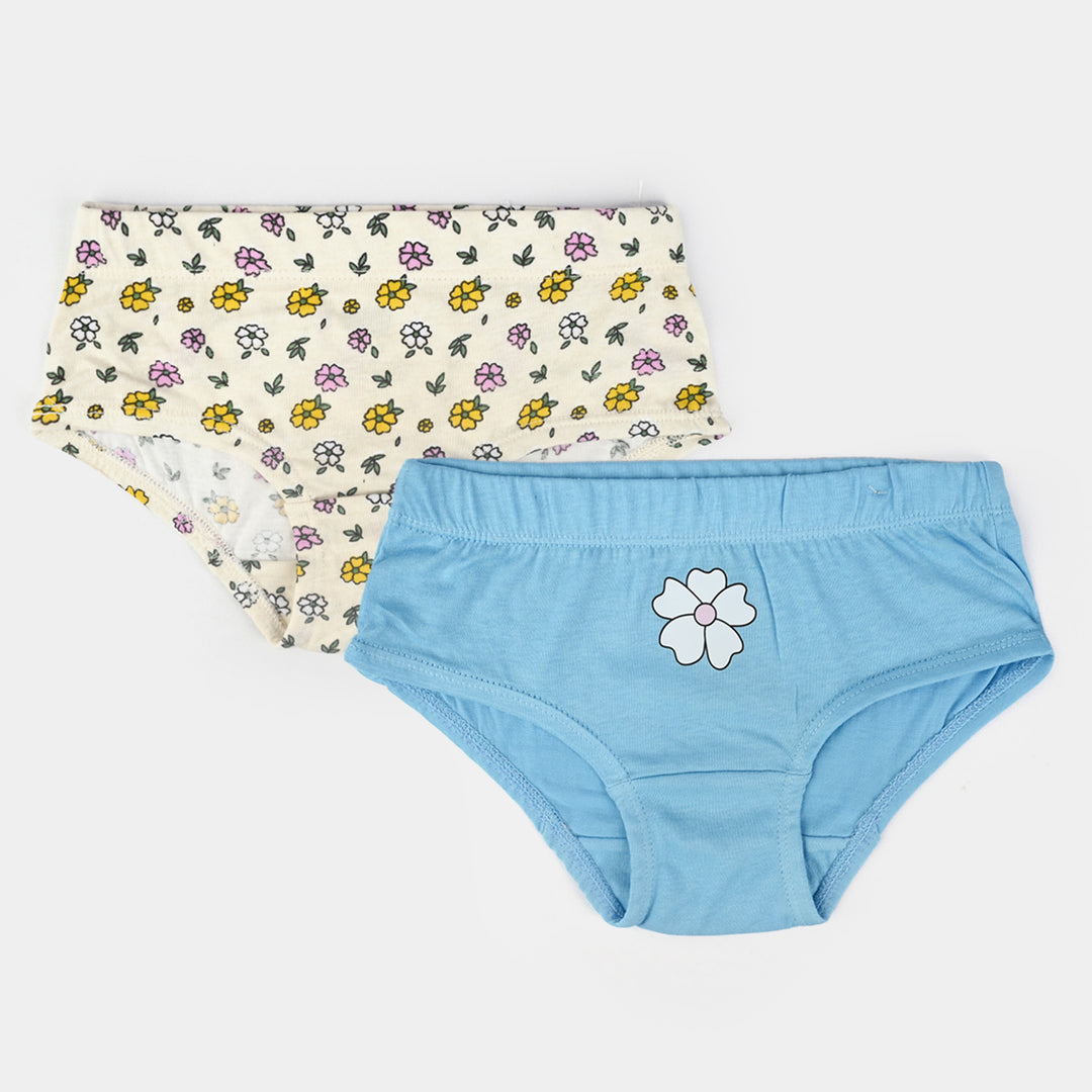 Girls Cotton Jersey Panties Pack Of 2