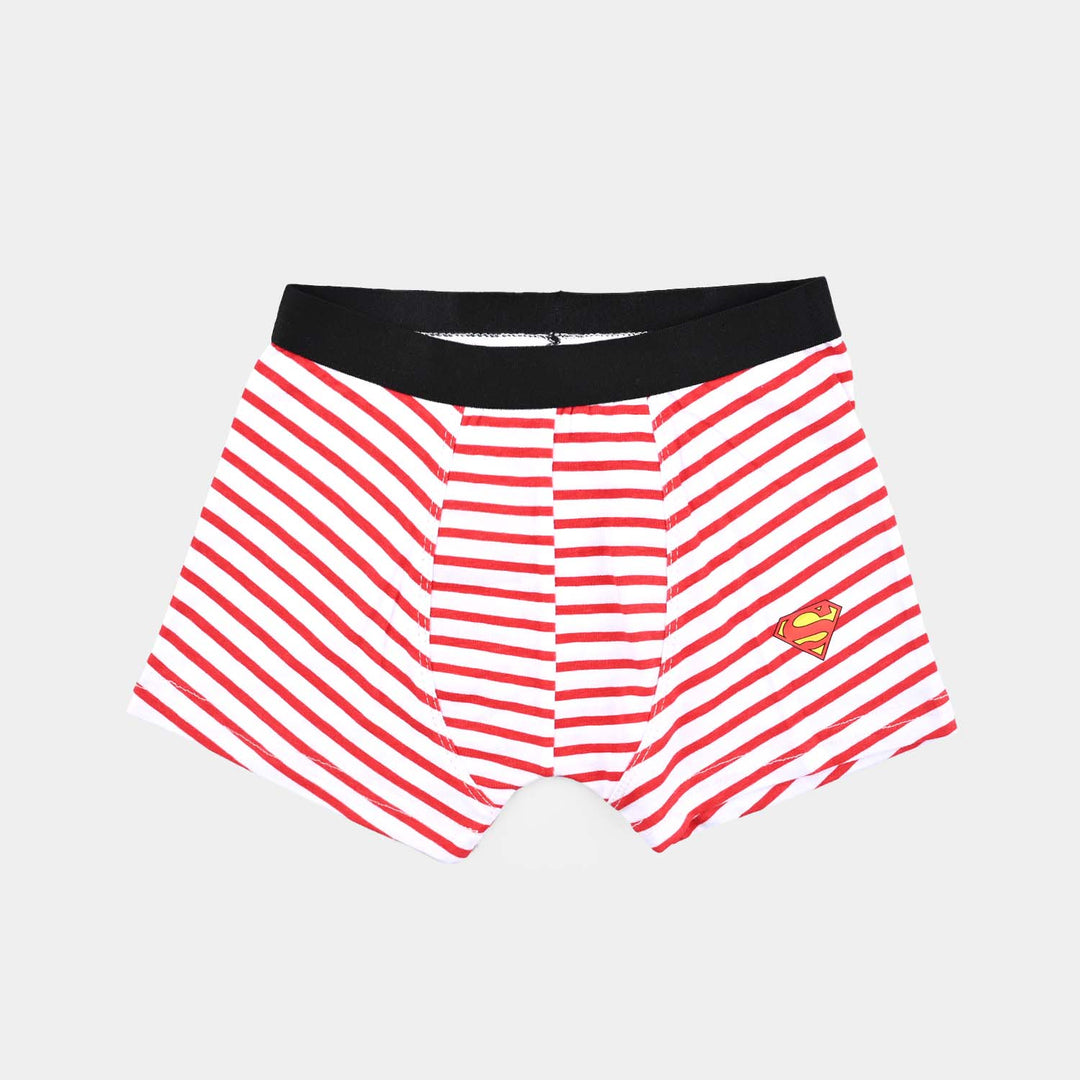 Boys Cotton Jersey Boxer - Pack of 2 - Red/Navy