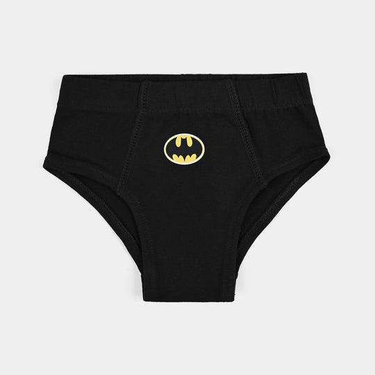 Boys Cotton Jersey Brief-Pack of 2-Citrus/Black