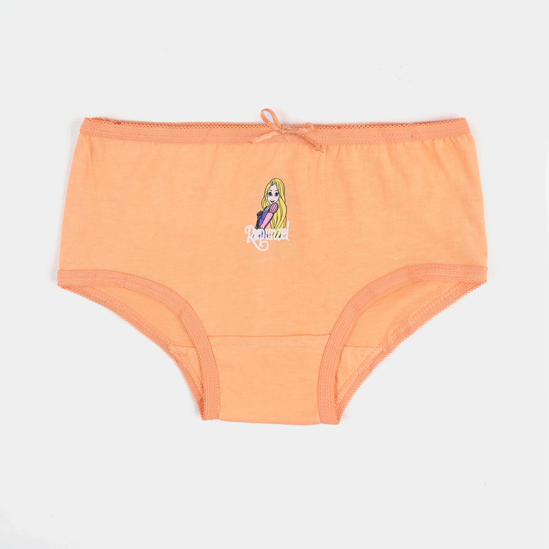 Pack OF 2 Girls Cotton Jersey Panties-Red/Peach