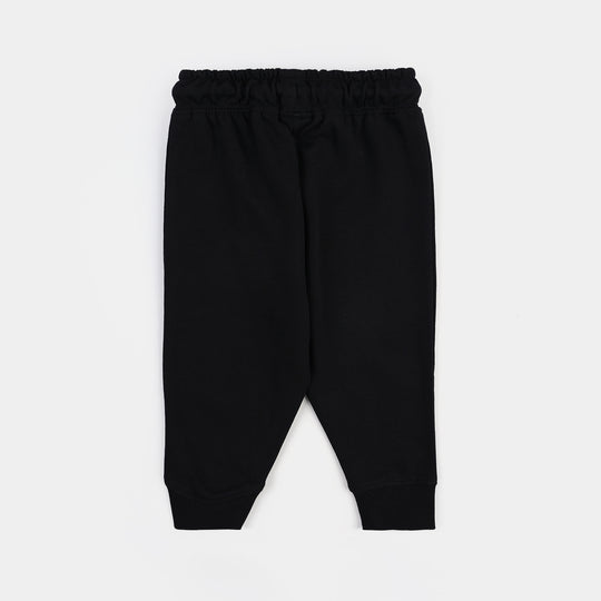 Infant Boys Cotton Terry Pyjama (Lion King) - Jet Black