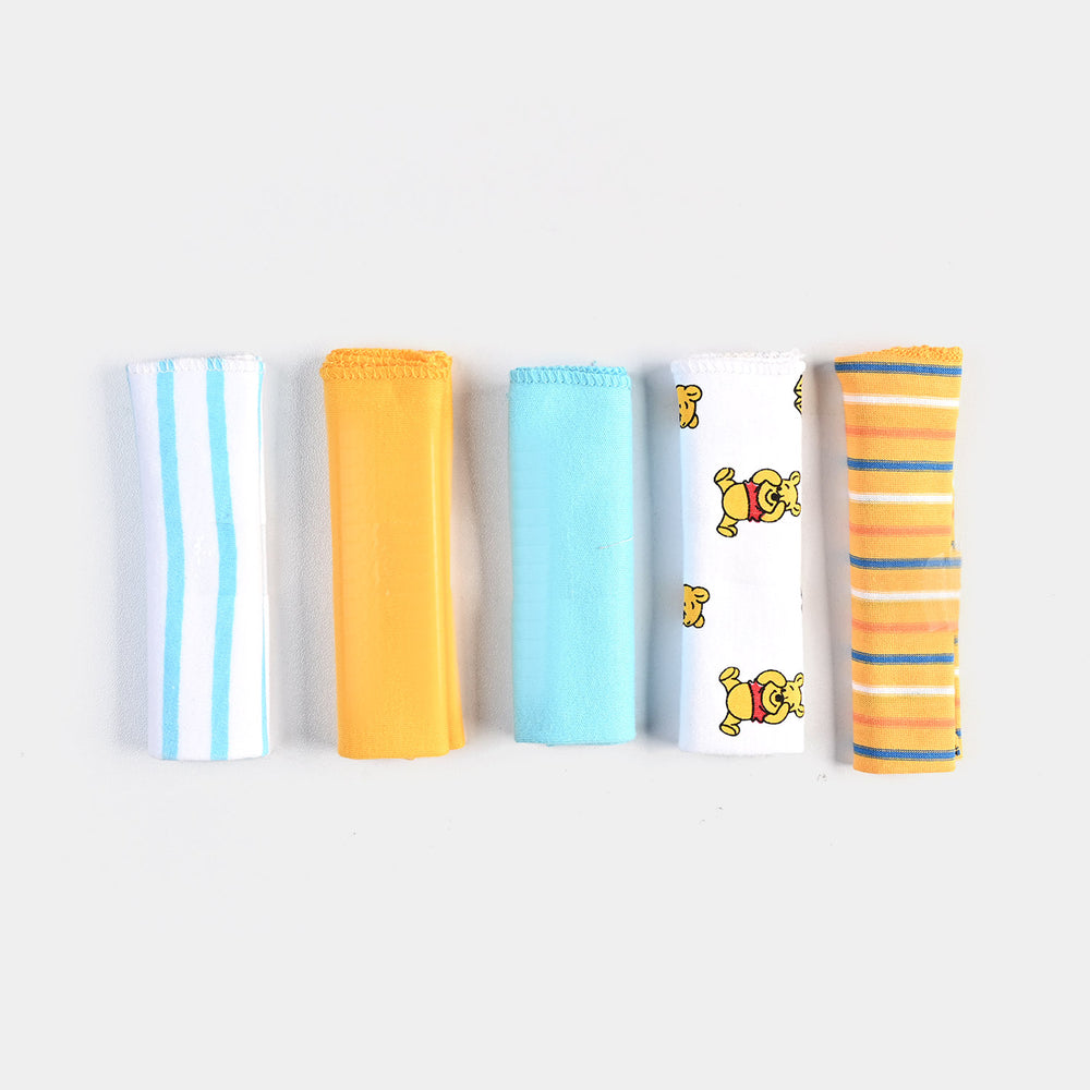 Infant Cotton Interlock Washcloths - Multicolor