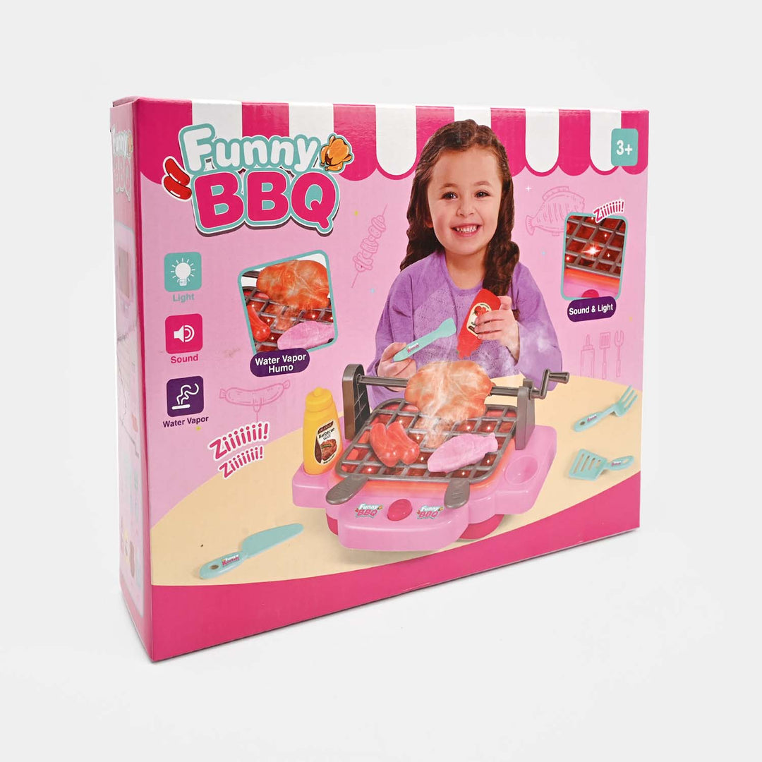 BBQ Set With Light & Music For Kids