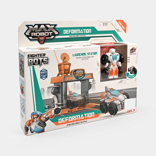 Transformer Robo Fighter Bots Track Play Set