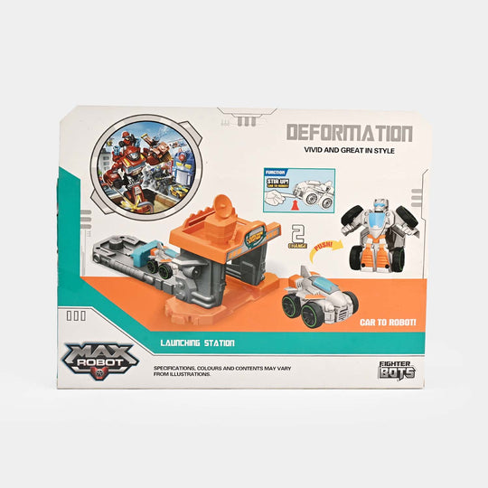 Transformer Robo Fighter Bots Track Play Set