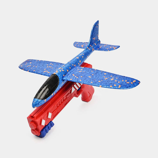 Flaunting Foam Aircraft Launcher for Kids