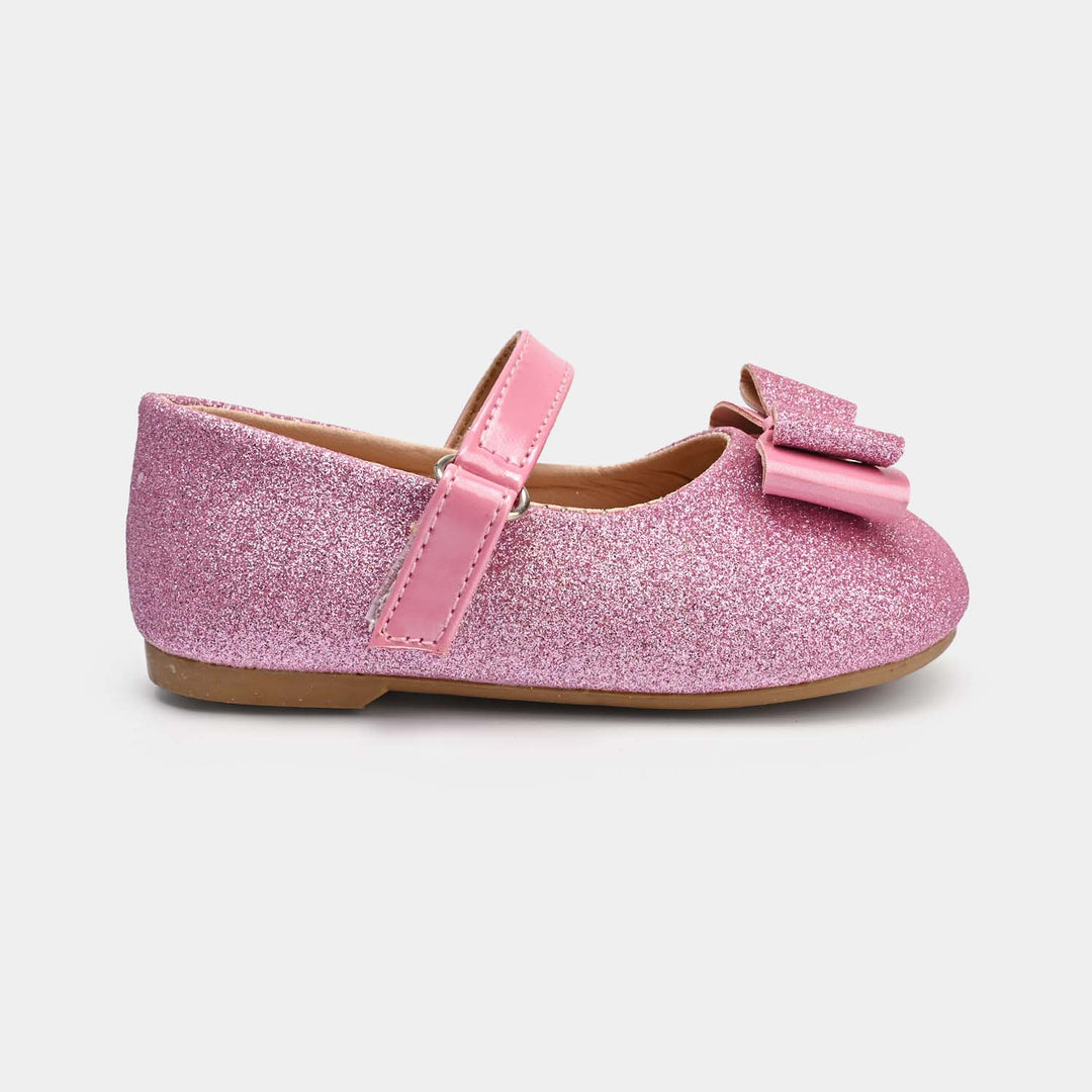 Girls Pumps 11-65-Fuchsia