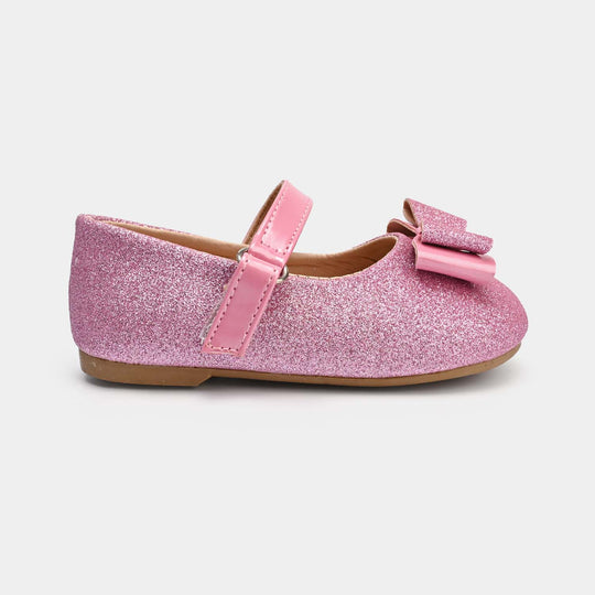 Girls Pumps 11-65-Fuchsia