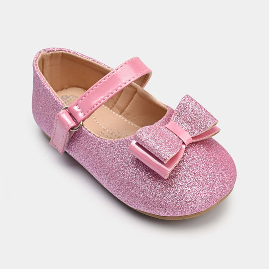 Girls Pumps 11-65-Fuchsia