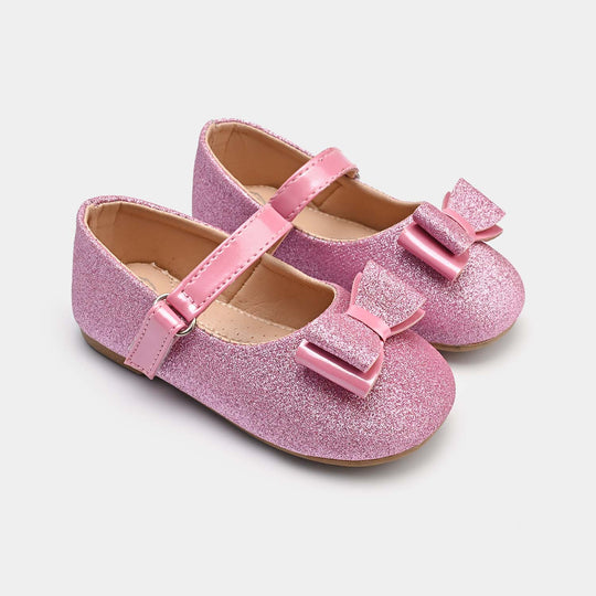 Girls Pumps 11-65-Fuchsia