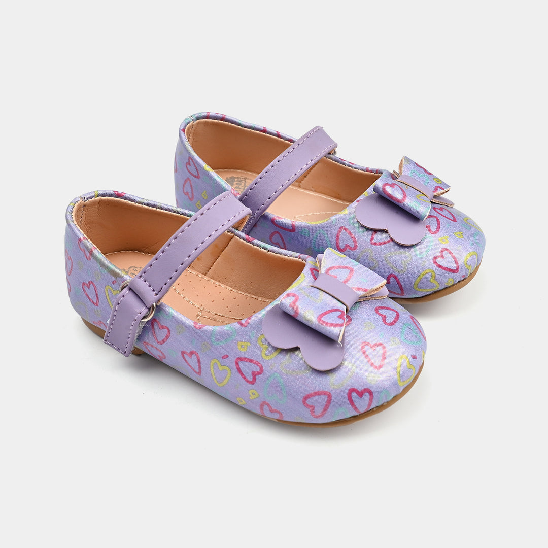 Girls Pumps 11-66-Purple
